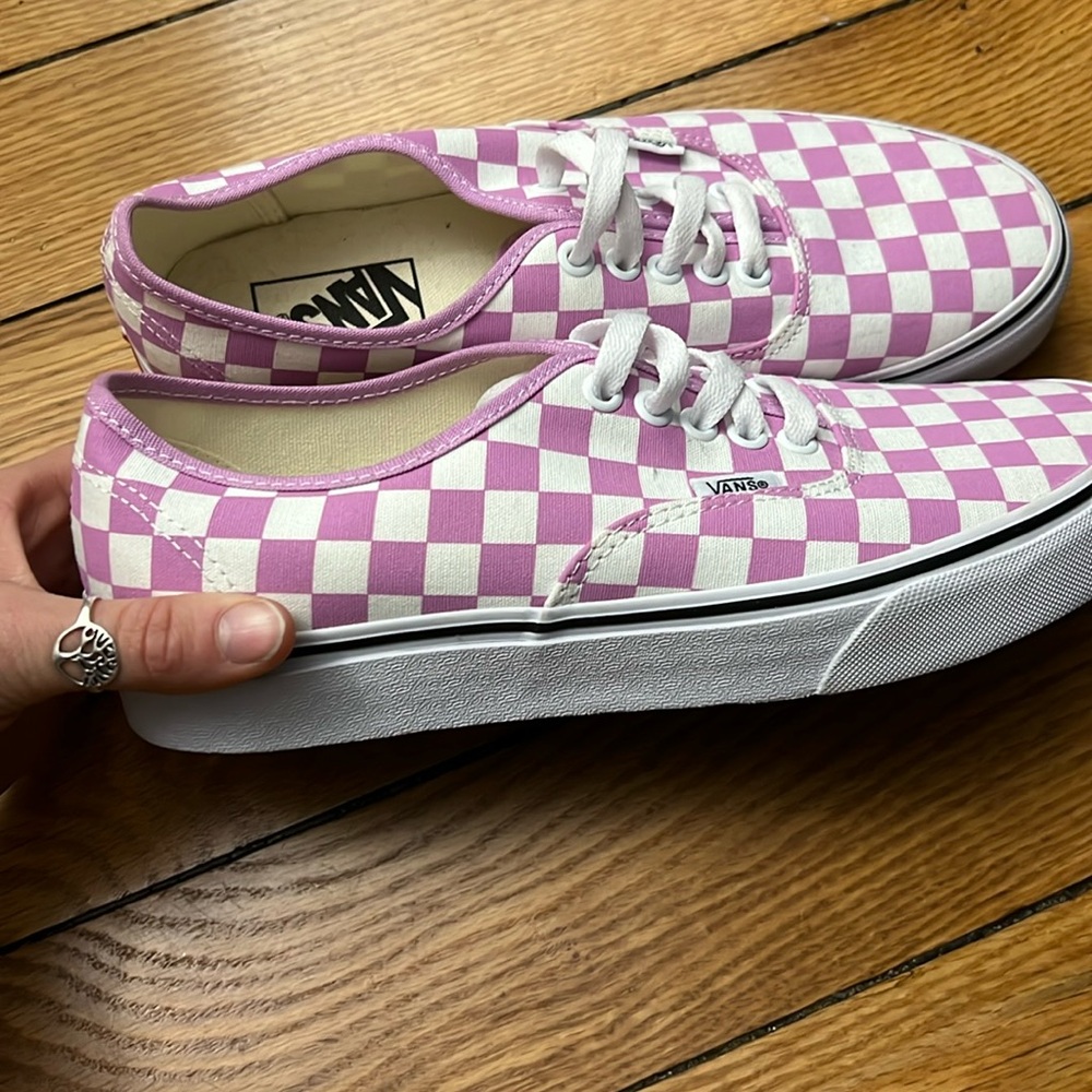 Checkered Vans